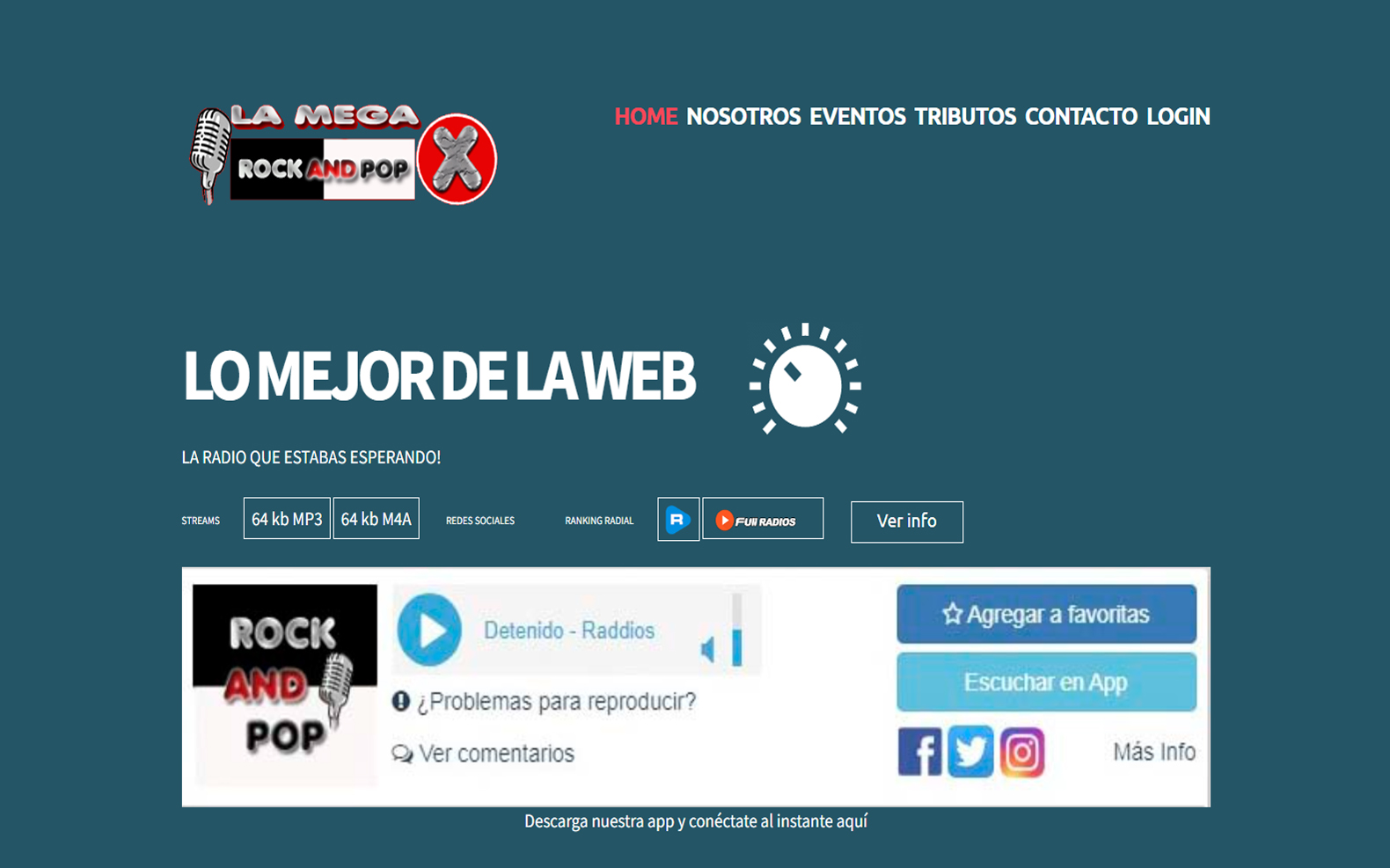 Proyecto La Mega X Rock & Pop